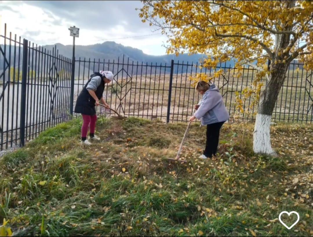 1қазан күні "Таза Қазақстан. Таза табиғат" акциясы аясында сенбілік болып өтті.